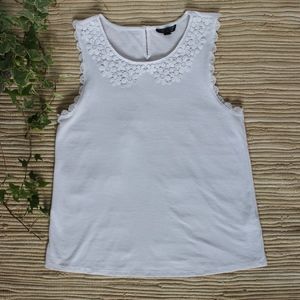 Topshop Crochet Collar Tank